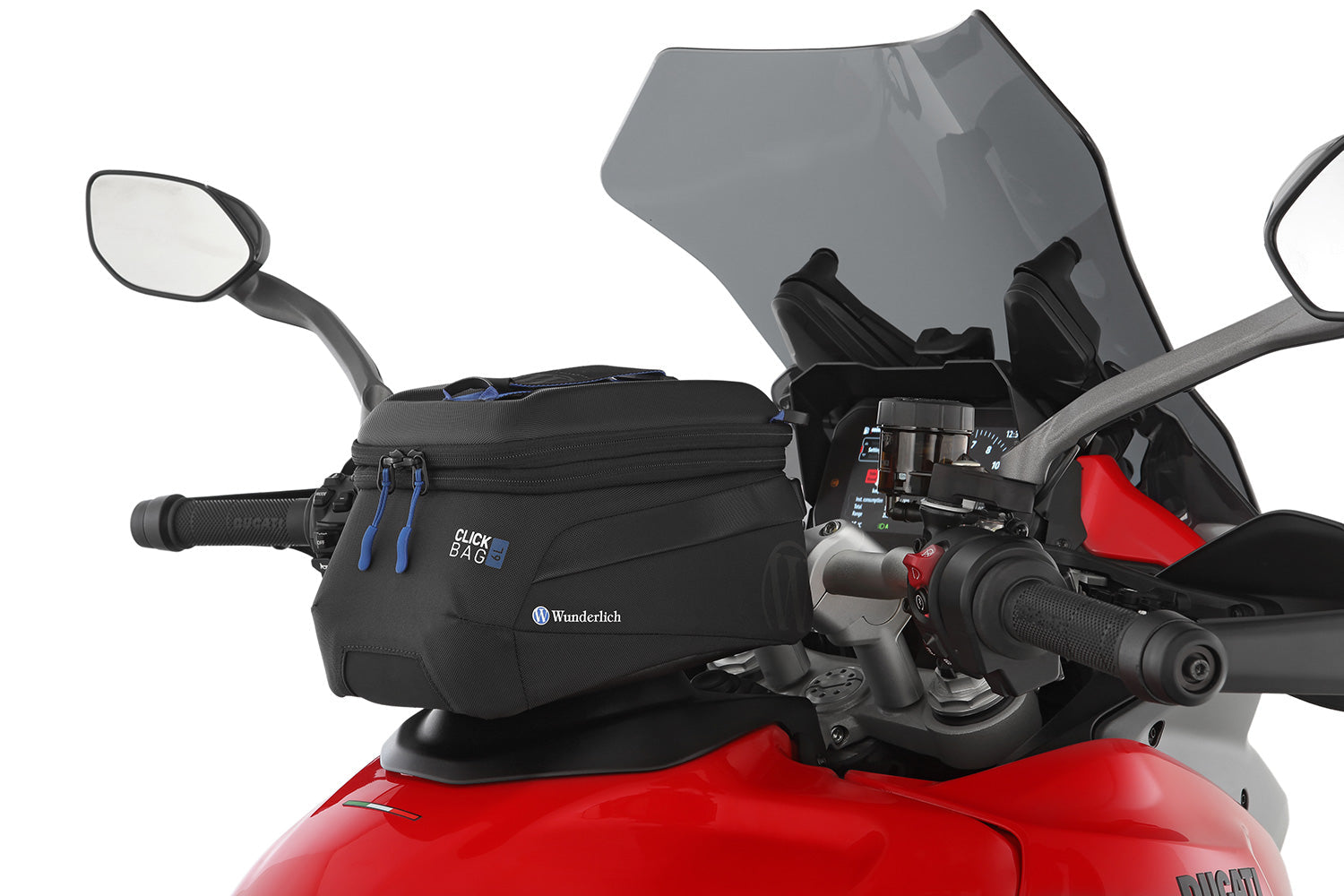 Wunderlich tank ring for tank bag CLICK BAG  Multistrada V4 Rally - Passion. Unlimited. ✔ Premium components ✔ Integrated design ➜ Order now