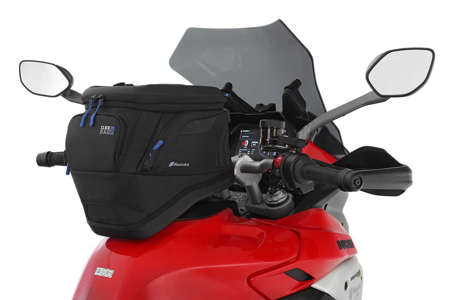 Wunderlich tank ring for tank bag CLICK BAG  Multistrada V4 Rally - Passion. Unlimited. ✔ Premium components ✔ Integrated design ➜ Order now