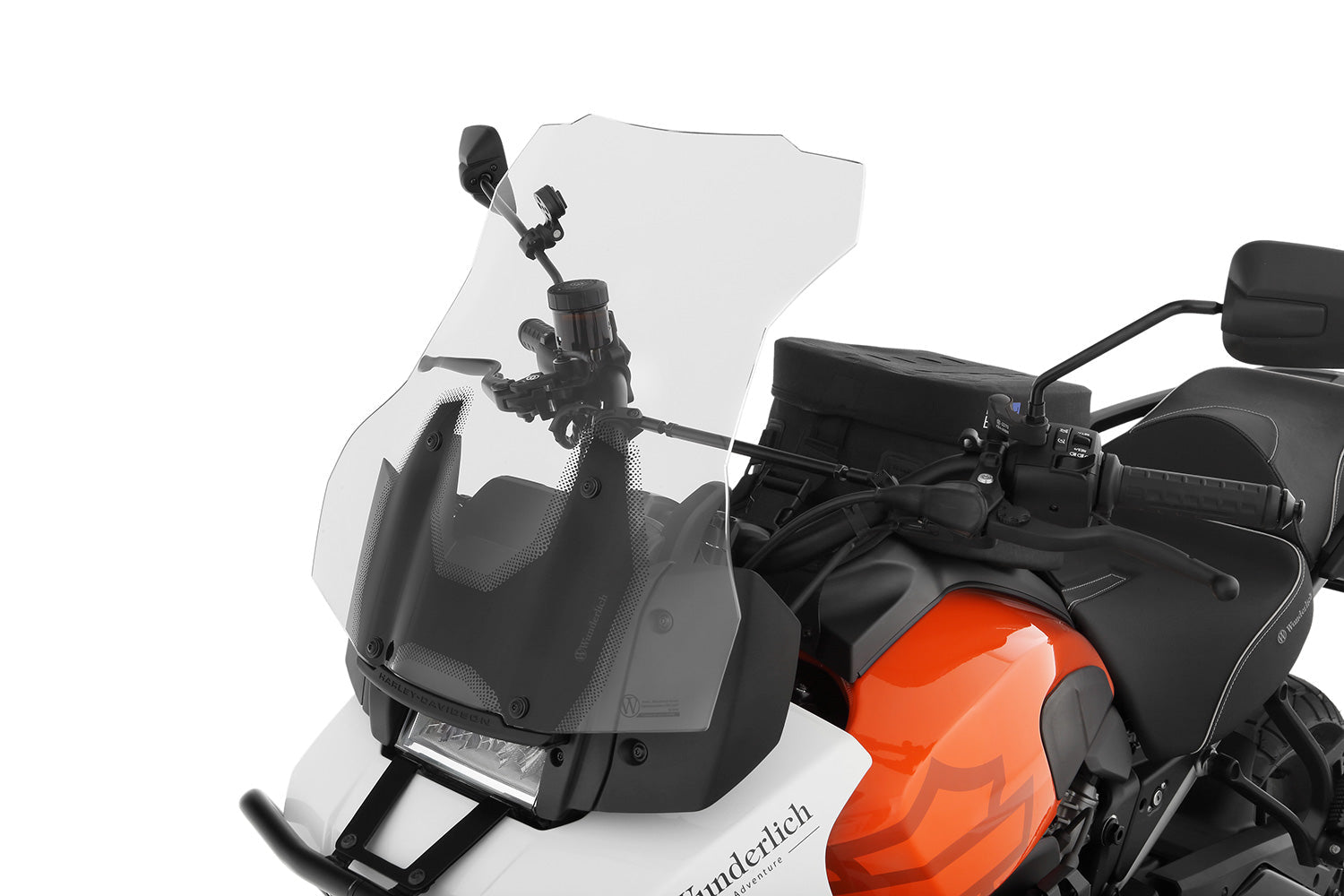 Wunderlich MARATHON windshield with windshield reinforcement-90154-000