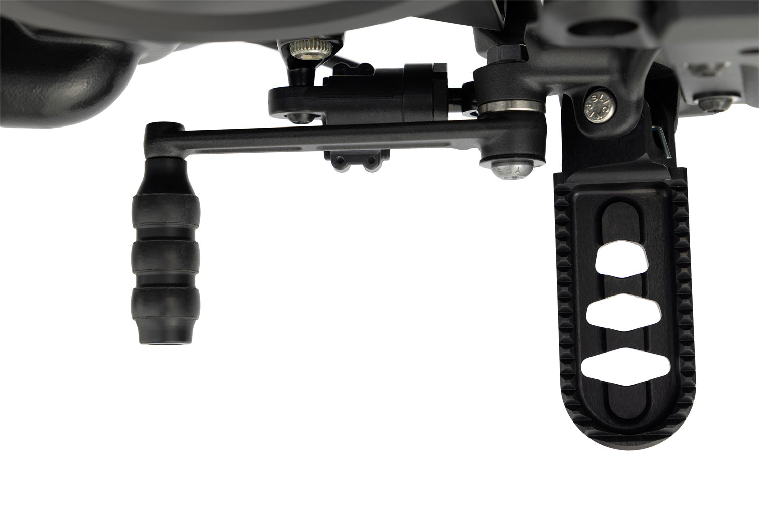 Ergonomic, comfortable and reliable gear shifting – with our 15 mm wider gear-shift extension 