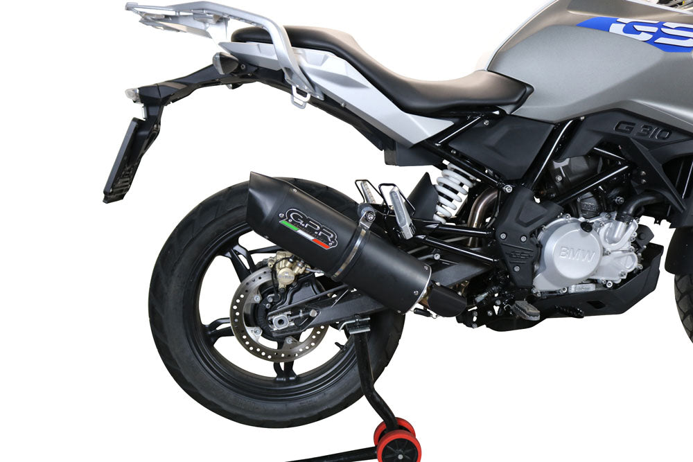 GPR-Exhaust---Furore-Evo4-Nero-Full-Line-for-G-310-GS-from-2017-to-2021-dB-Killer-Catalyst