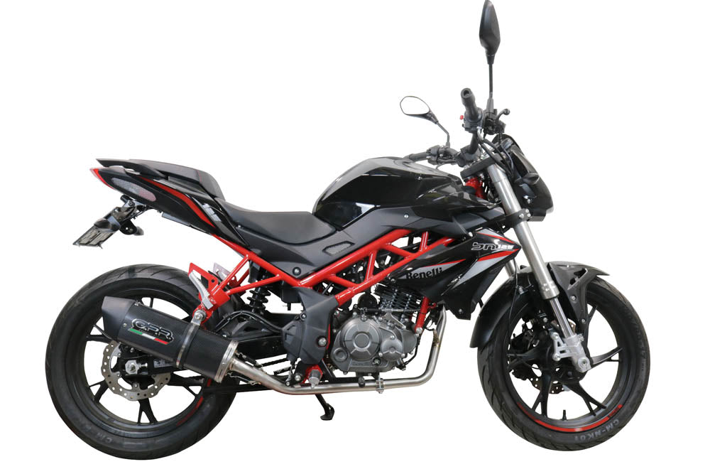 GPR-Exhaust---Furore-Evo4-Poppy-Full-Line-for-BN-125-from-2021-to-2024-dB-Killer-Catalyst