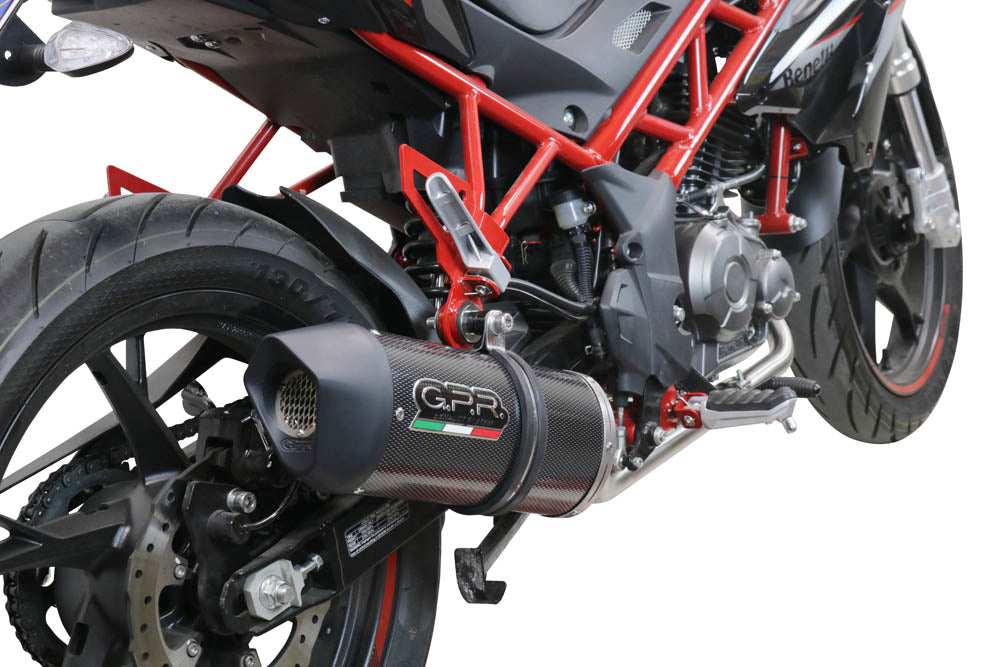 GPR-Exhaust---Furore-Evo4-Poppy-Full-Line-for-BN-125-from-2021-to-2024-dB-Killer-Catalyst