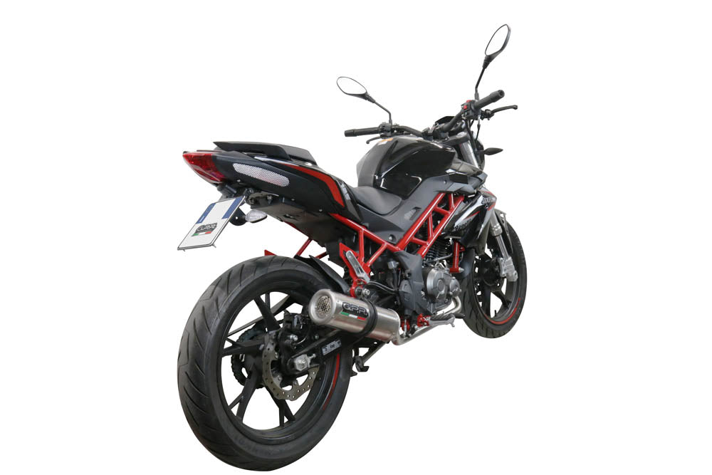 GPR-Exhaust---M3-Inox-Full-Line-for-BN-125-from-2018-to-2020-dB-Killer-Catalyst
