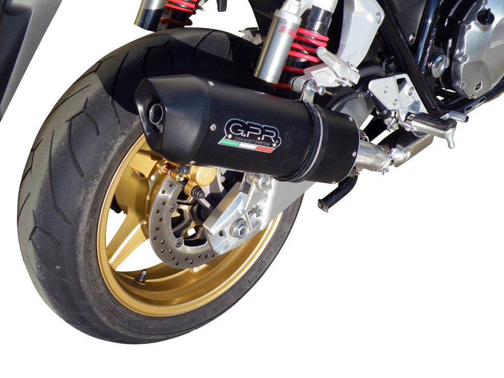 GPR-Exhaust---Furore-Nero-Slip-on-for-CB-1300-from-2003-to-2012-dB-Killer-Link-Pipe
