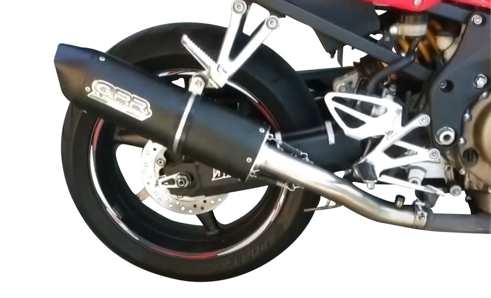 GPR-Exhaust---Furore-Nero-Slip-on-for-CBF-600-S-I.E.-from-2007-to-2012-dB-Killer-Link-Pipe-Catalyst