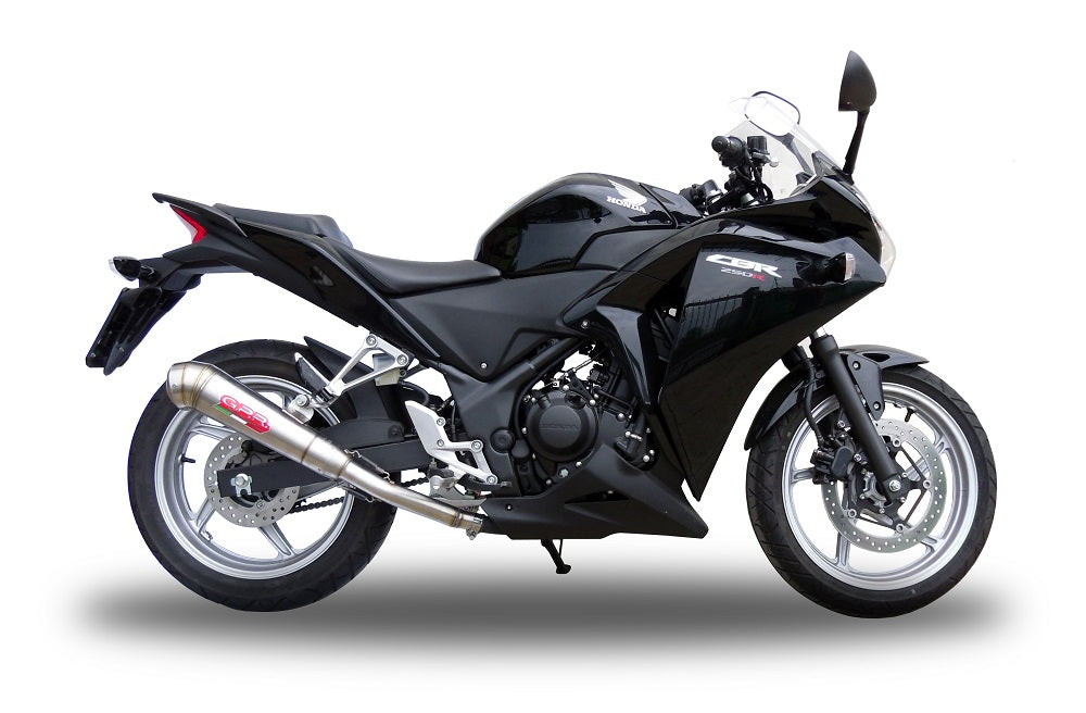 GPR-Exhaust---Powercone-Evo-Slip-on-for-CBR-250-R-from-2010-to-2014-dB-Killer-Link-Pipe-Catalyst