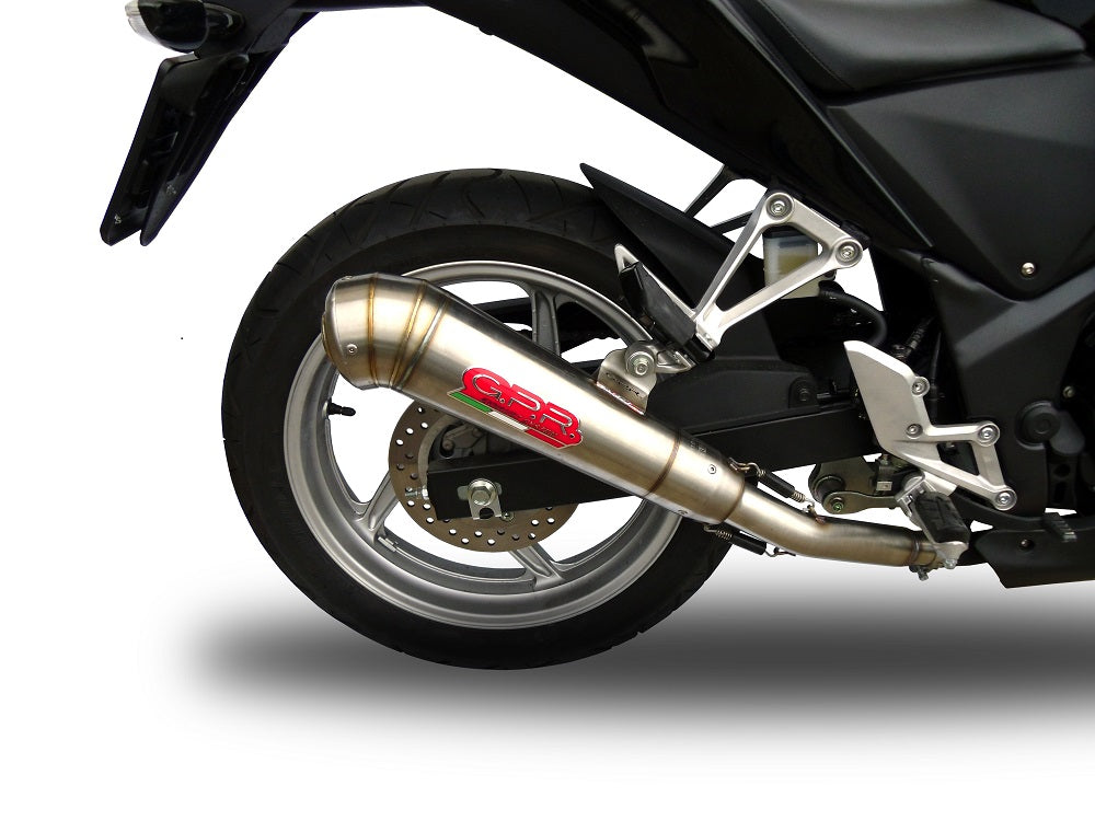 GPR-Exhaust---Powercone-Evo-Slip-on-for-CBR-250-R-from-2010-to-2014-dB-Killer-Link-Pipe-Catalyst