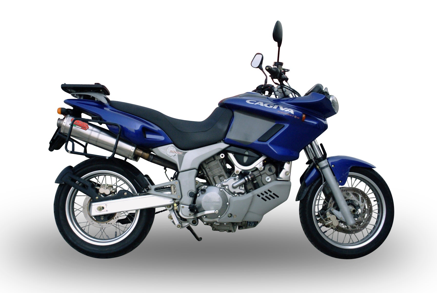 GPR-Exhaust---Trioval-Double-Slip-on-for-Navigator-1000-from-2000-to-2005-dB-Killer-Link-Pipes