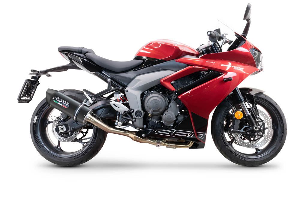 GPR-Exhaust---Furore-Evo4-Nero-Full-Line-for-Daytona-660-from-2023-to-2025-dB-Killer-Catalyst
