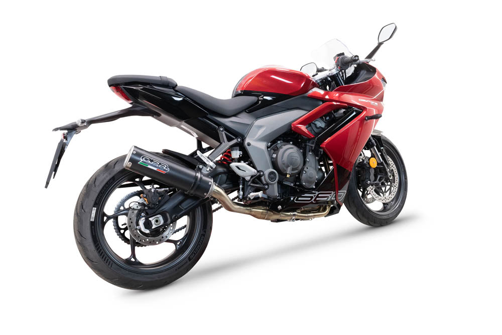 GPR-Exhaust---M3-Black-Titanium-Full-Line-for-Daytona-660-from-2023-to-2025-dB-Killer-Catalyst