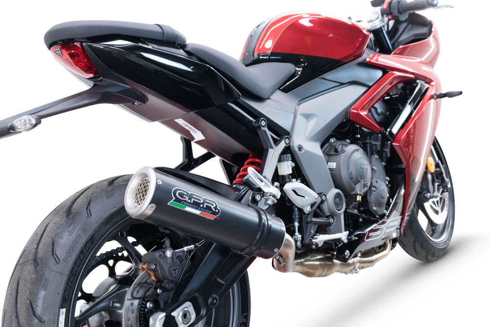GPR-Exhaust---M3-Black-Titanium-Full-Line-for-Daytona-660-from-2023-to-2025-dB-Killer-Catalyst