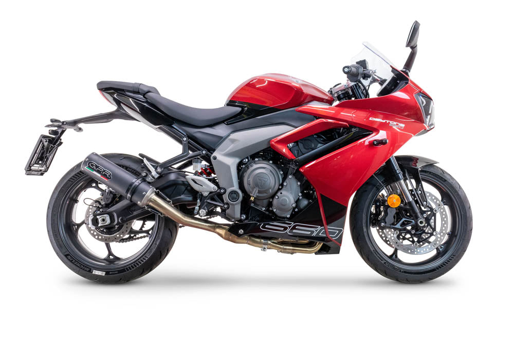 GPR-Exhaust---M3-Black-Titanium-RACING-Full-Line-for-Daytona-660-from-2023-to-2025-dB-Killer