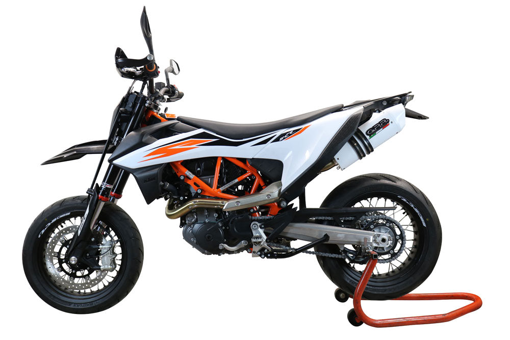 GPR-Exhaust---Albus-Evo4-Slip-on-for-SMC-690-R-from-2019-to-2020-dB-Killer-Link-Pipe-Catalyst