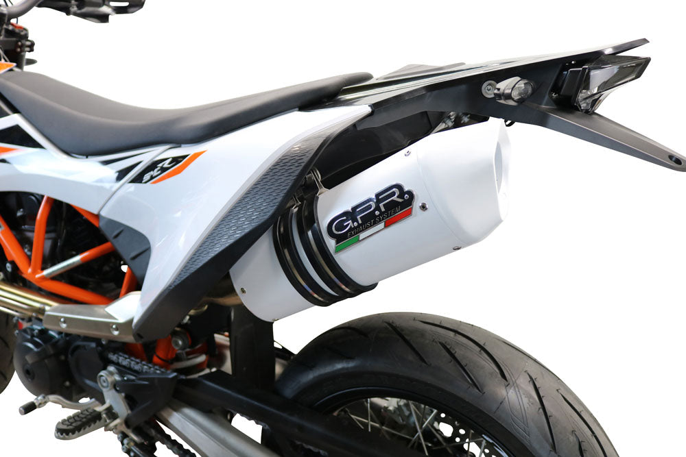 GPR-Exhaust---Albus-Evo4-Slip-on-for-SMC-690-R-from-2019-to-2020-dB-Killer-Link-Pipe-Catalyst