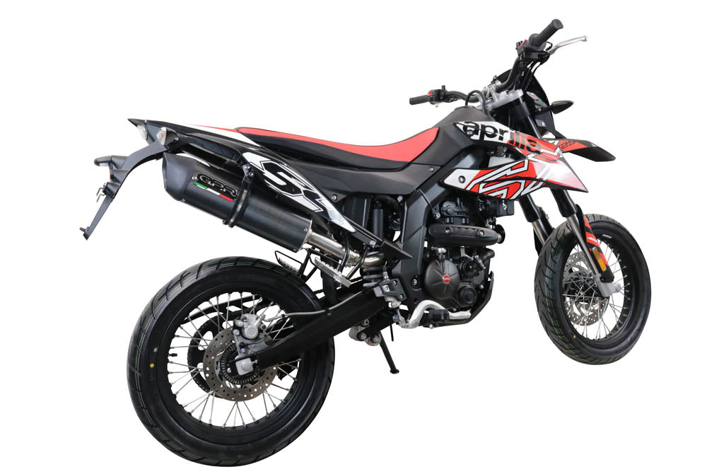 GPR-Exhaust---Furore-Evo4-Poppy-Slip-on-for-RX-125-from-2021-to-2024-dB-Killer-Link-Pipe-Catalyst