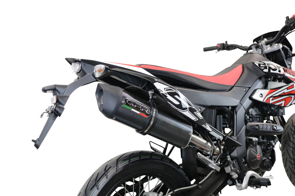GPR-Exhaust---Furore-Evo4-Poppy-Slip-on-for-SX-125-from-2021-to-2024-dB-Killer-Link-Pipe-Catalyst