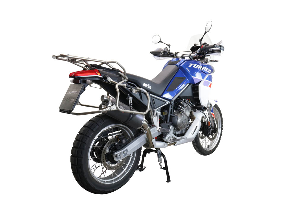 GPR-Exhaust---Dual-Poppy-Slip-on-for-Tuareg-660-from-2021-to-2024-dB-Killer-Link-Pipe