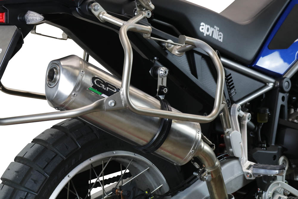GPR-Exhaust---Satinox-Slip-on-for-Tuareg-660-from-2021-to-2024-dB-Killer-Link-Pipe