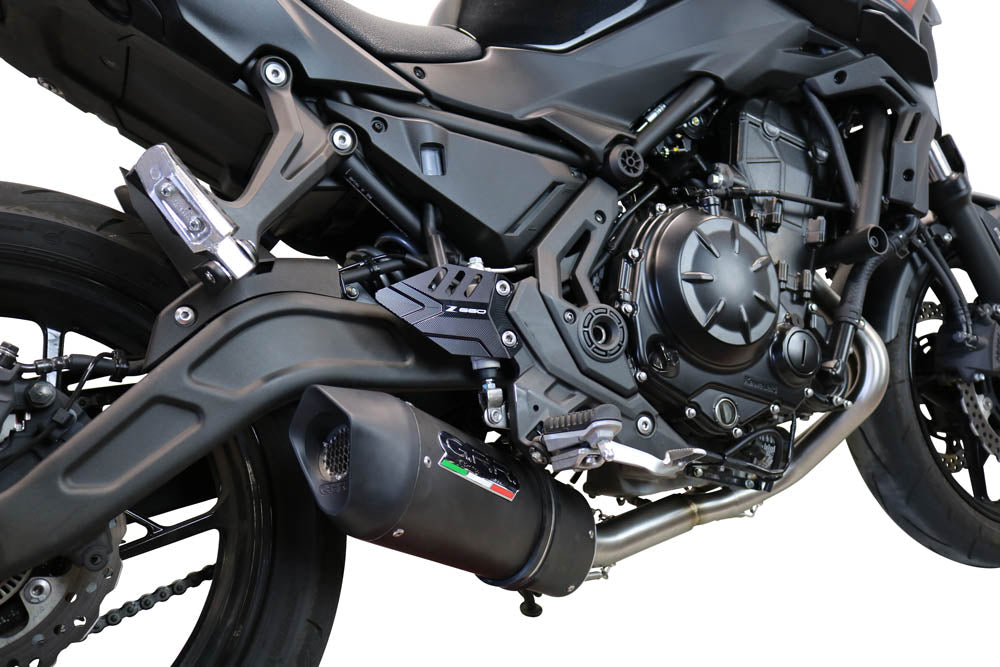 GPR-Exhaust---Furore-Evo4-Nero-Full-Line-for-Z-650-from-2017-to-2020-dB-Killer-Catalyst