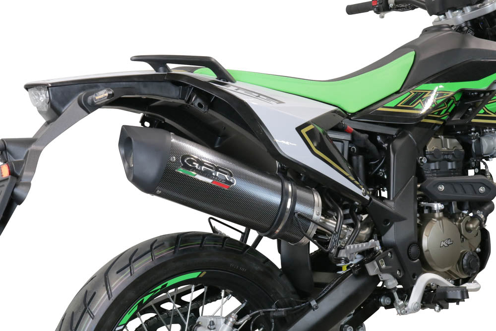 GPR-Exhaust---Furore-Evo4-Poppy-Slip-on-for-KXE-125-from-2022-to-2023-dB-Killer-Link-Pipe-Catalyst
