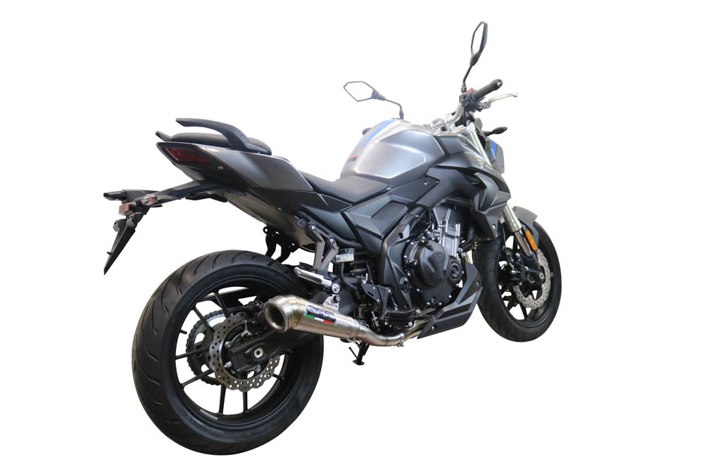GPR-Exhaust---Powercone-Evo-RACING-Slip-on-for-500R-from-2021-to-2024-Link-Pipe
