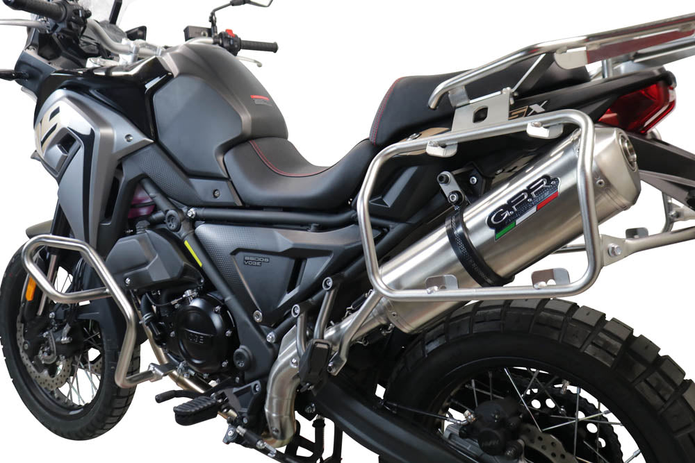 GPR-Exhaust---Satinox-Slip-on-for-650DSX-from-2021-to-2024-dB-Killer-Link-Pipe-Catalyst
