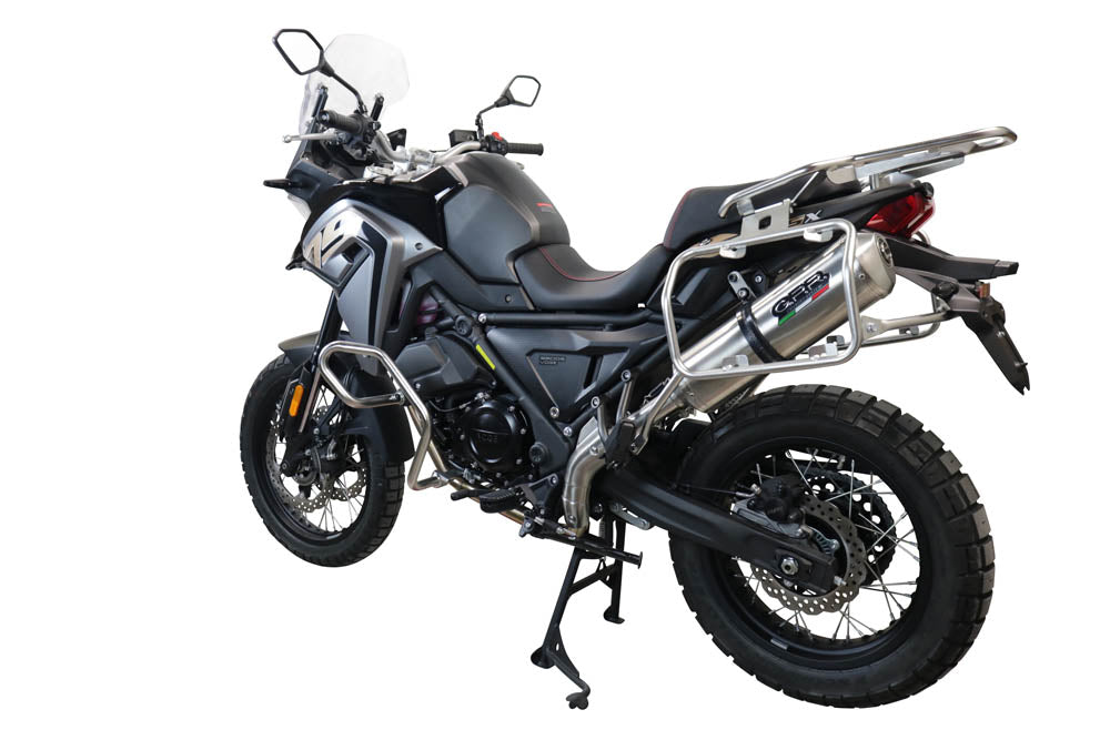 GPR-Exhaust---Satinox-Slip-on-for-650DSX-from-2021-to-2024-dB-Killer-Link-Pipe-Catalyst