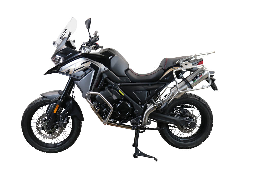 GPR-Exhaust---Satinox-Slip-on-for-650DSX-from-2021-to-2024-dB-Killer-Link-Pipe-Catalyst