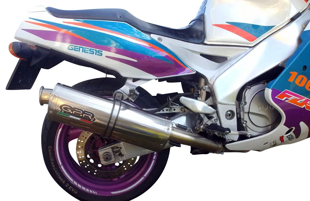 GPR-Exhaust---Trioval-Slip-on-for-FZR-1000-Ex-Up-from-1989-to-1990-dB-Killer-Link-Pipe