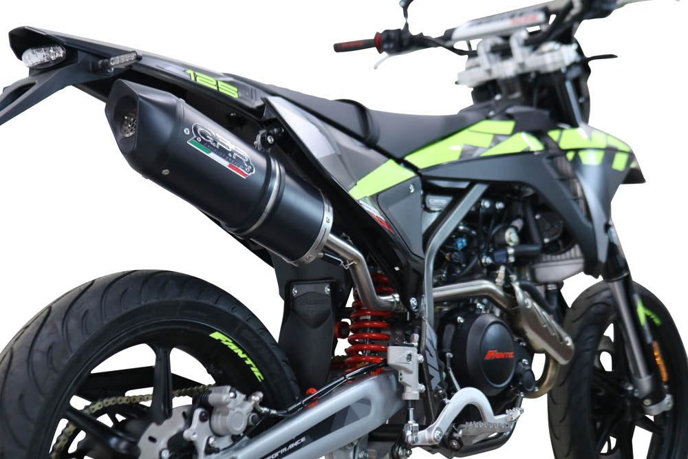 GPR-Exhaust---Furore-Evo4-Nero-Slip-on-for-XEF-125-from-2025-to-2026-dB-Killer-Link-Pipe-Catalyst