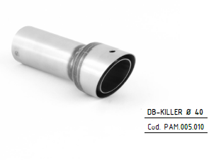 HP Corse -Racing Dbkiller  Ø40mm for EVOXTREME Silencer (PAM.005.010)