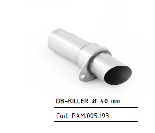 HP Corse -Racing Dbkiller  Ø40mm for Hydroform Silencer (PAM.005.193)