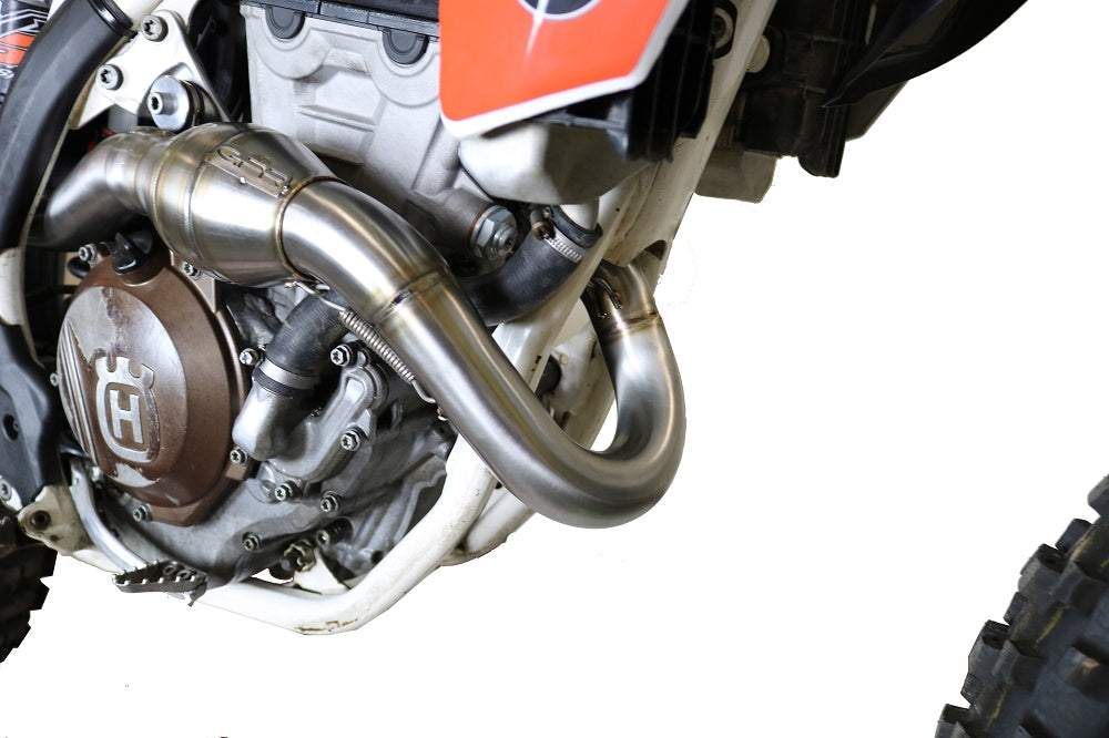 GPR-Exhaust---Pentacross-Inox-Full-Line-for-XC-F-250-from-2019-to-2022-dB-Killer-Spark-Arrestor
