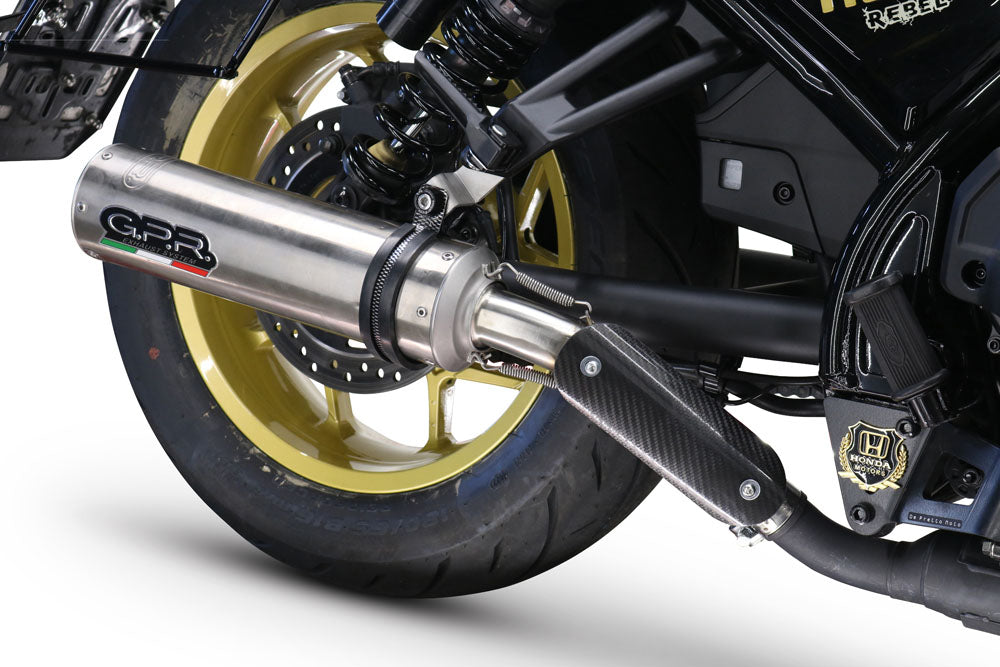 GPR-Exhaust---M3-Inox-Slip-on-for-CMX-1100-Rebel-from-2021-to-2024-dB-Killer-Link-Pipe
