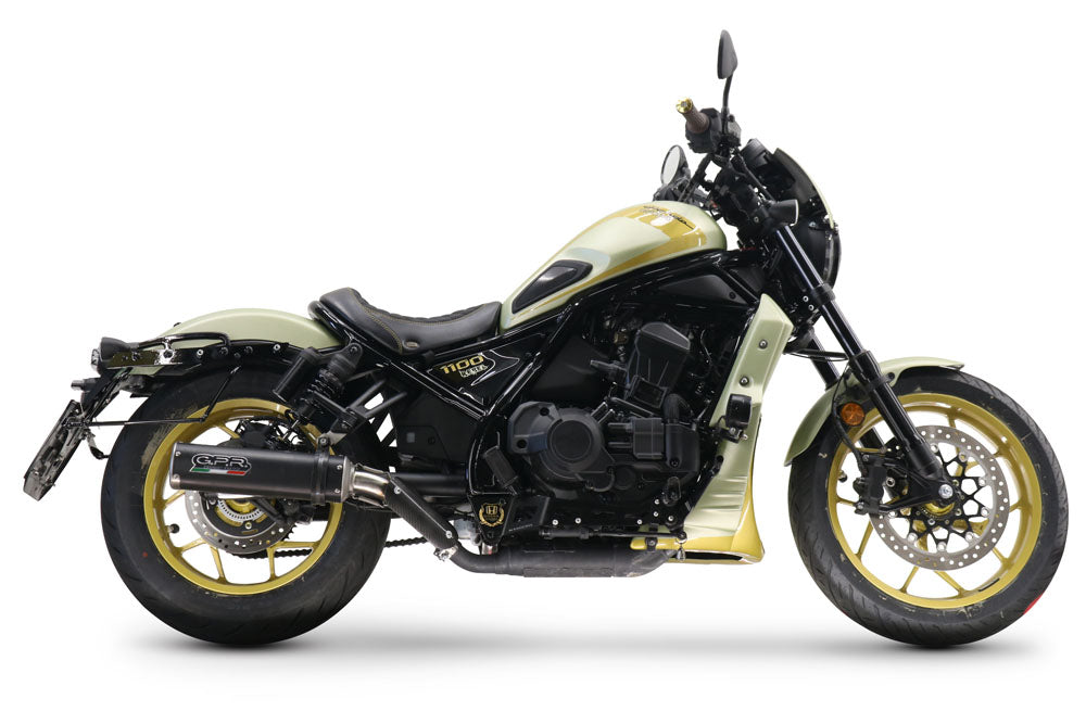 GPR-Exhaust---M3-Black-Titanium-Slip-on-for-CMX-1100-Rebel-from-2021-to-2024-dB-Killer-Link-Pipe