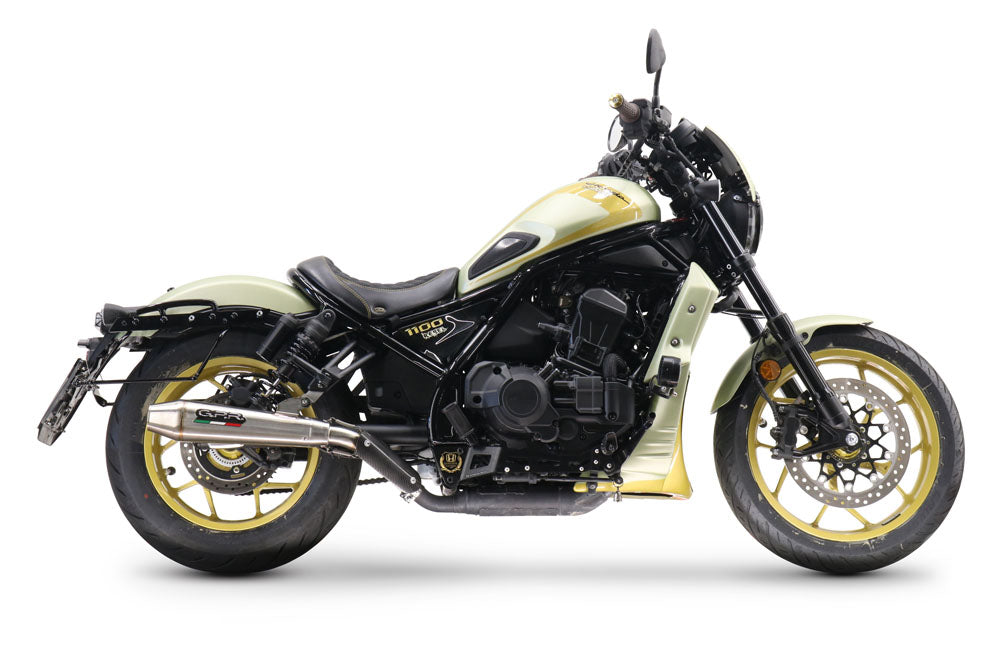GPR-Exhaust---Ultracone-Slip-on-for-CMX-1100-Rebel-from-2021-to-2024-dB-Killer-Link-Pipe