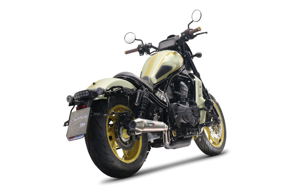 GPR-Exhaust---Ultracone-Slip-on-for-CMX-1100-Rebel-from-2021-to-2024-dB-Killer-Link-Pipe
