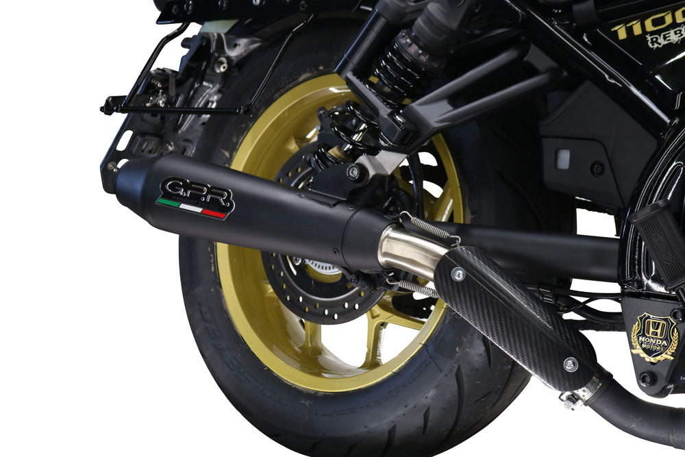 GPR-Exhaust---Ultracone-Nero-Slip-on-for-CMX-1100-Rebel-from-2021-to-2024-dB-Killer-Link-Pipe