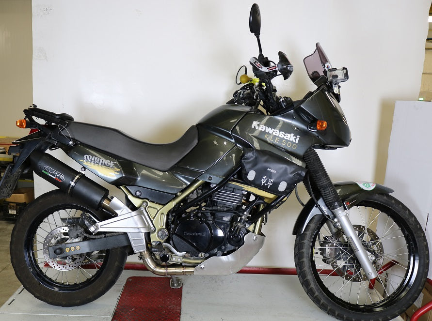 GPR-Exhaust---Decatalizzatore-Decat-system-for-KLE-500-from-1991-to-2007-Decat-Pipe