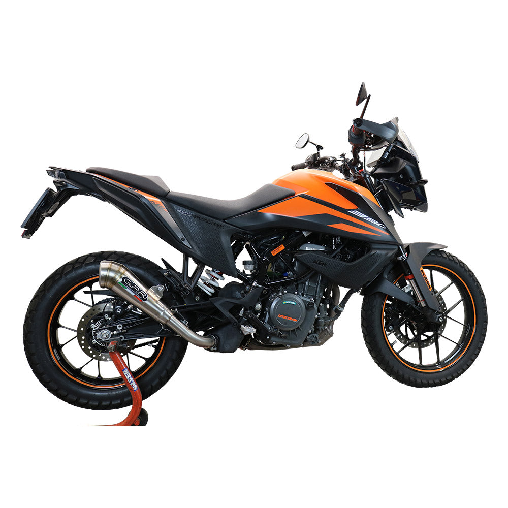 GPR-Exhaust---Powercone-Evo-Slip-on-for-Adventure-390-from-2020-to-2020-dB-Killer-Link-Pipe
