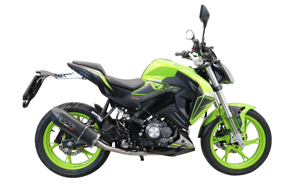 GPR-Exhaust---Furore-Evo4-Nero-Full-Line-for-RKF-125-from-2018-to-2020-dB-Killer-Catalyst