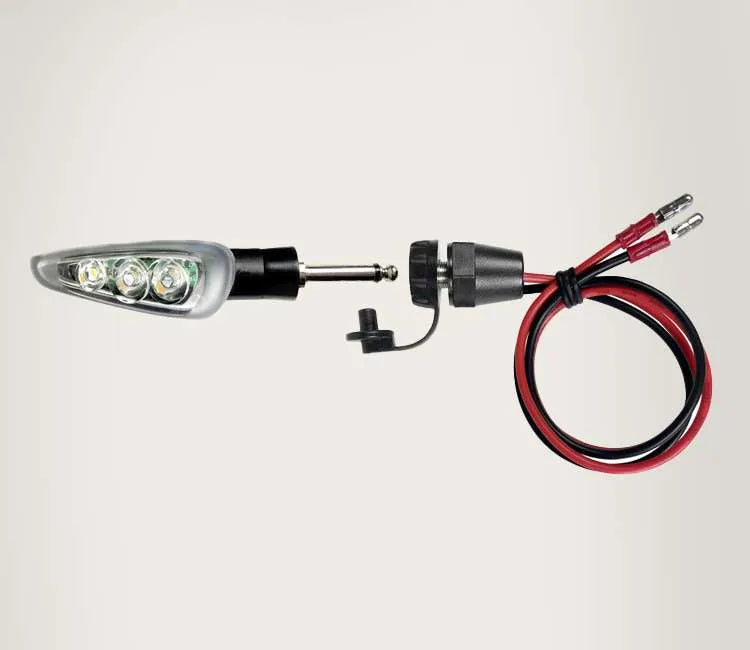 Click n Ride - 2-Piece Set of Quick Release LED Turn Signals