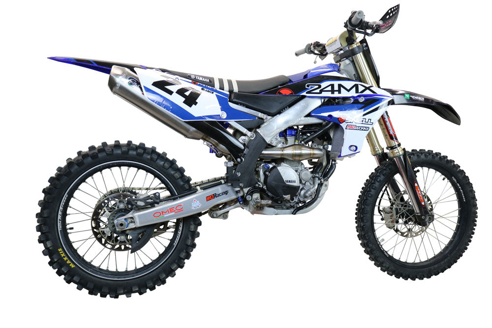 GPR-Exhaust---Pentacross-Inox-Full-Line-for-WR-250-F-from-2020-to-2024-dB-Killer-Spark-Arrestor