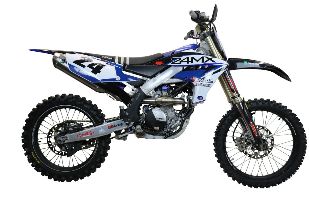 GPR-Exhaust---Pentacross-FULL-Titanium-Full-Line-for-WR-250-F-from-2020-to-2024-dB-Killer-Spark-Arrestor