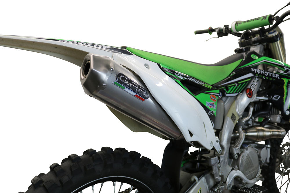 GPR-Exhaust---Pentacross-Titanium-Full-Line-for-KX-450-F-from-2012-to-2015-dB-Killer-Spark-Arrestor