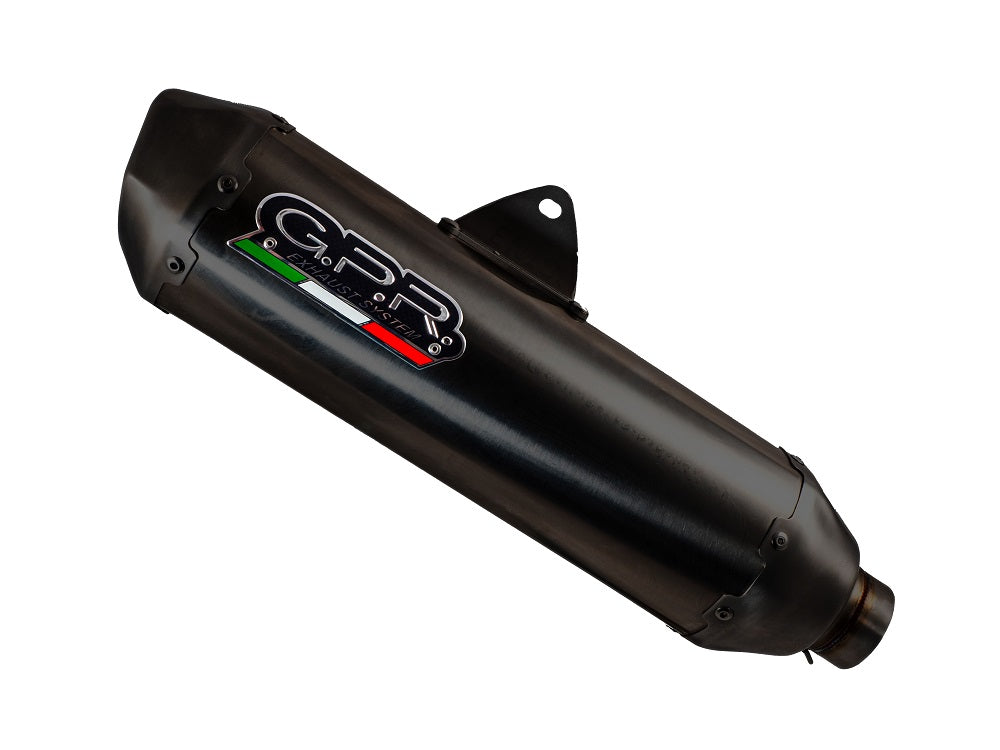 GPR-Exhaust---Pentaroad-Black-Slip-on-for-SR4-MAX-from-2022-to-2024-dB-Killer-Link-Pipe-Catalyst