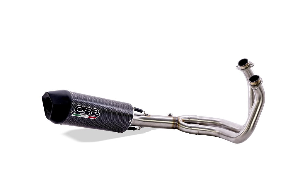 GPR-Exhaust---Furore-Evo4-Poppy-Full-Line-for-Mt-07-from-2021-to-2024-dB-Killer-Catalyst