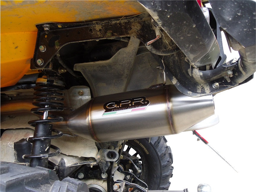 GPR-Exhaust---Deeptone-Atv-Slip-on-for-Outlander-500-from-2013-to-2015-dB-Killer-Link-Pipe