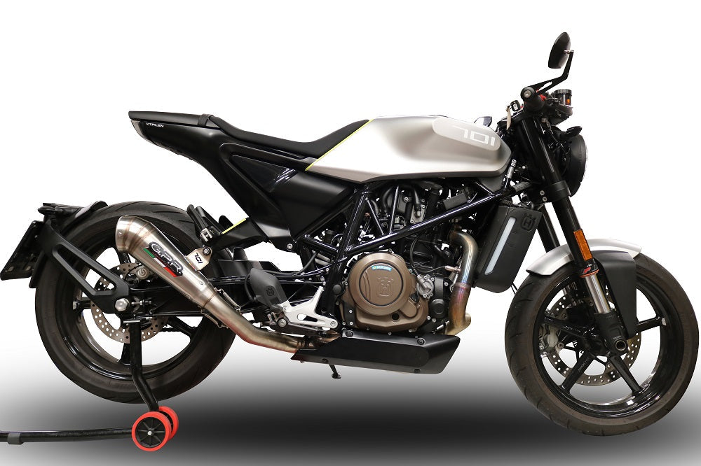 GPR-Exhaust---Powercone-Evo-Slip-on-for-Svartpilen-701-from-2018-to-2020-dB-Killer-Link-Pipe
